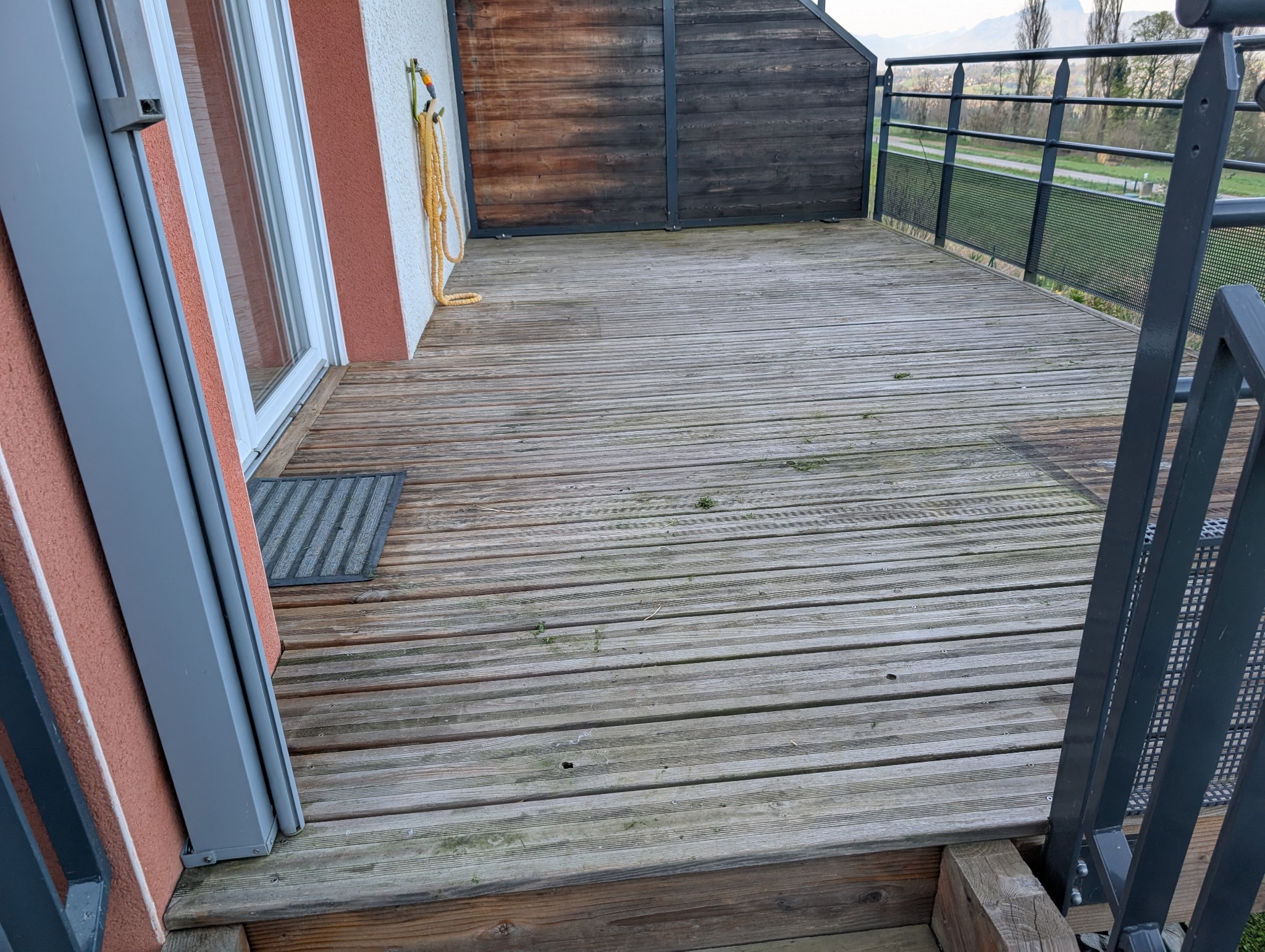 Terrasse bois — avant les travaux, vue 8.